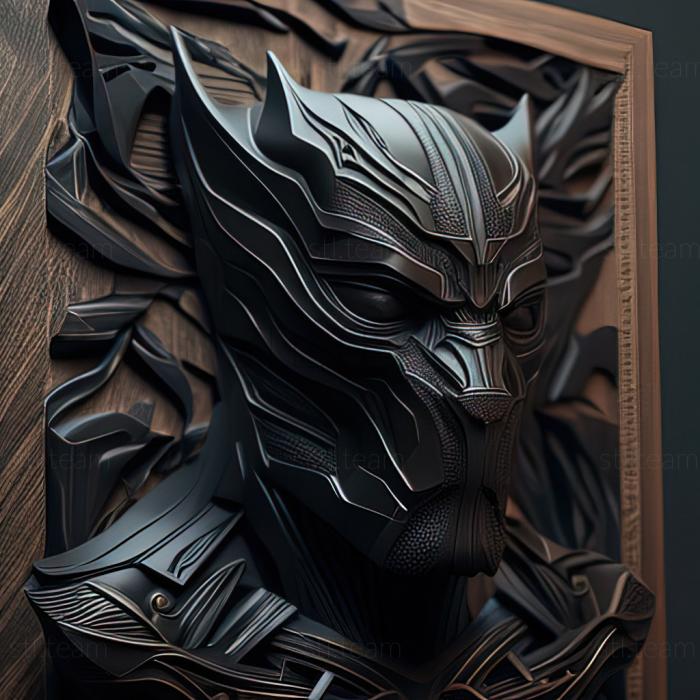 3D model Black Panther (STL)